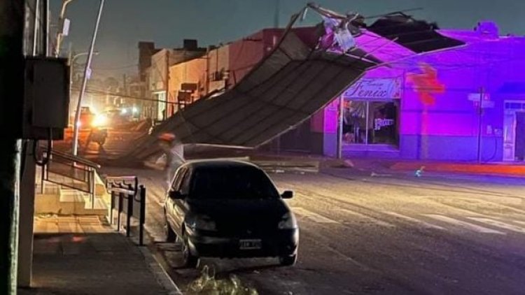 Por el viento Zonda, Jáchal está viviendo momentos duros