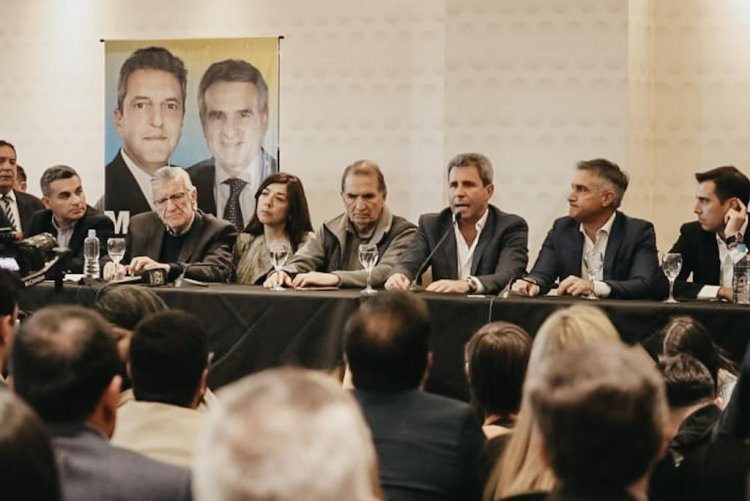 Se dejó conformada la mesa de unidad Massa Presidente en San Juan