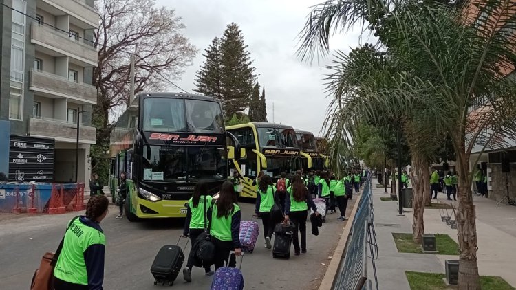 San Juan, rumbo a los Evita en Mar del Plata