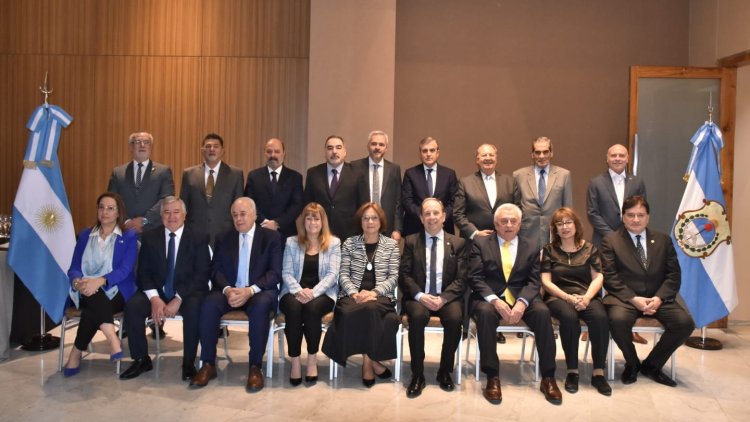 Más de 30 integrantes de Cortes y Superiores Tribunales sesionaron en San Juan