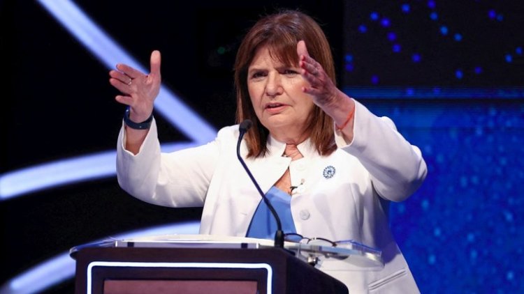 Patricia Bullrich: "Massa es presidente en función y su gestión es un desastre"