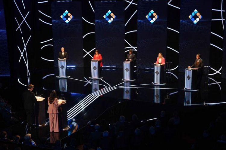 Debate Presidencial: Fuerte cruce de los candidatos por la lucha contra la inseguridad