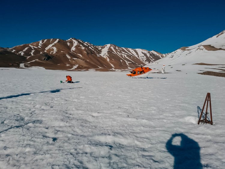 Hidráulica realizó el cateo para la elaboración del pronóstico hídrico 2023