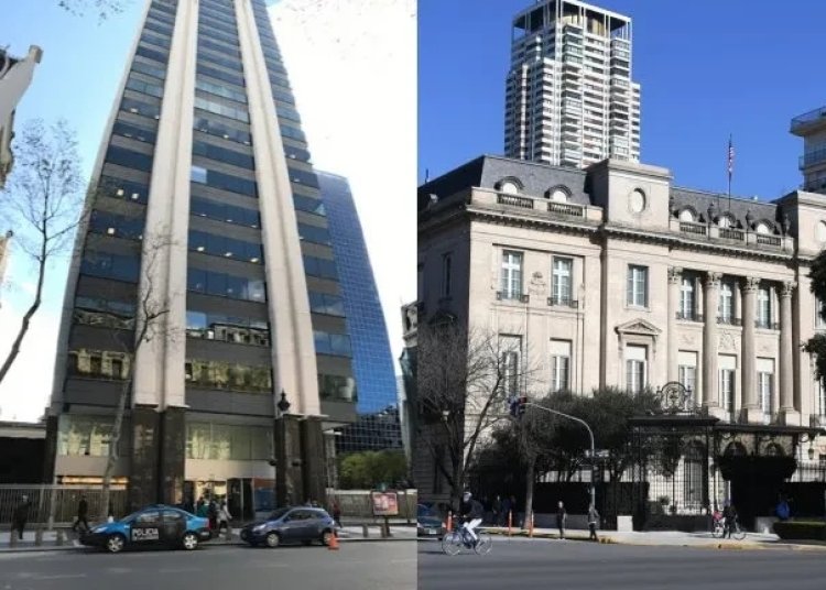 Amenaza de bomba en las embajadas de Israel y Estados Unidos