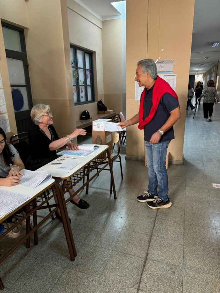 Basualdo: “Es muy importante que hoy todos vayamos a votar para definir el rumbo de nuestra Nación”