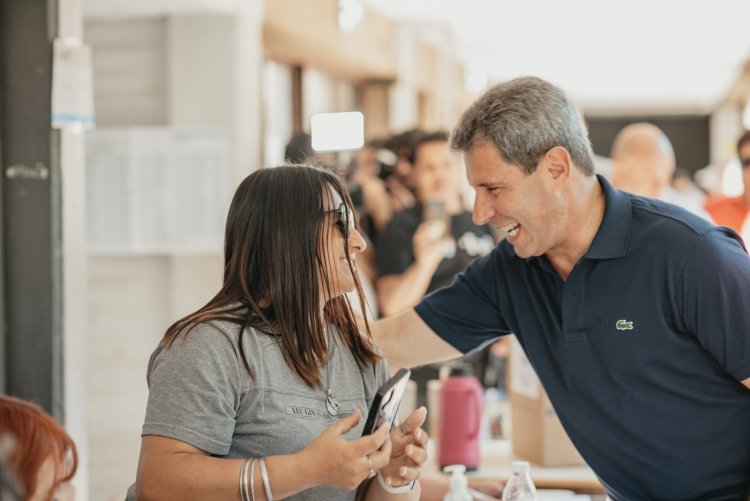 Sergio Uñac votó en Pocito: “La democracia se fortalece con el ejercicio al voto”