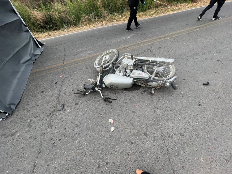 Joven motociclista muere en Pocito al chocar con un camión