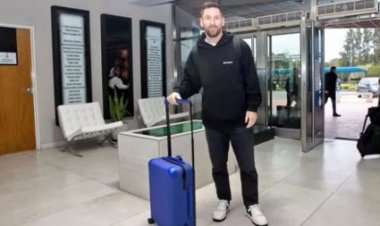 Messi ya está en Argentina para la última doble fecha del año de las Eliminatorias