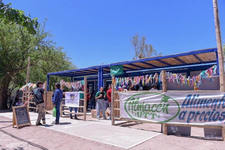 En Capital y Rawson están las despensas que buscan generar entramados productivos