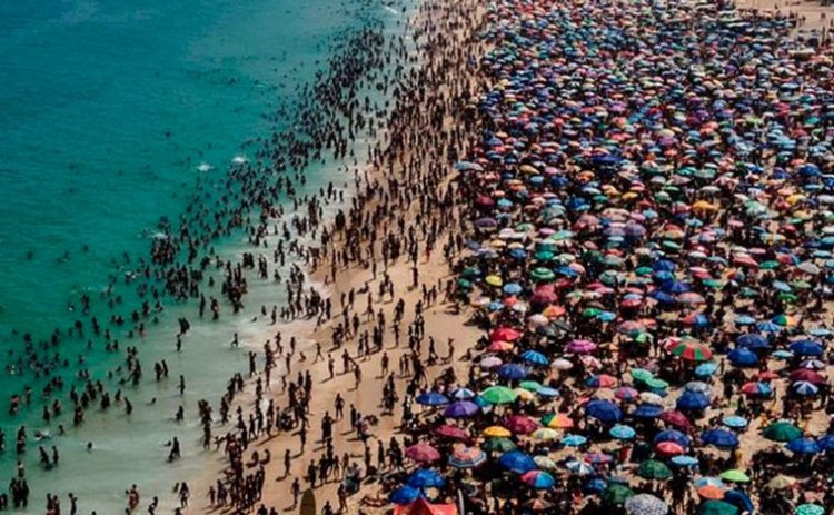 Brasil con sensación térmica de 58,5 grados en Río de Janeiro