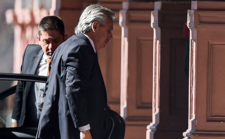 Alberto Fernández recibe HOY a Milei