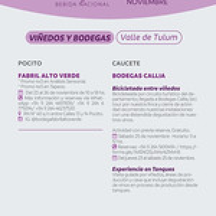 San Juan celebrará el Día del Vino Argentino con imperdibles actividades