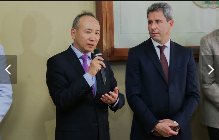 Uñac recibió al embajador de la República Popular China