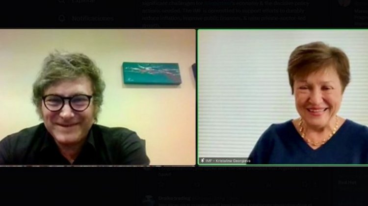 Milei habló con Georgieva acerca del gran desafío económico que enfrenta el país