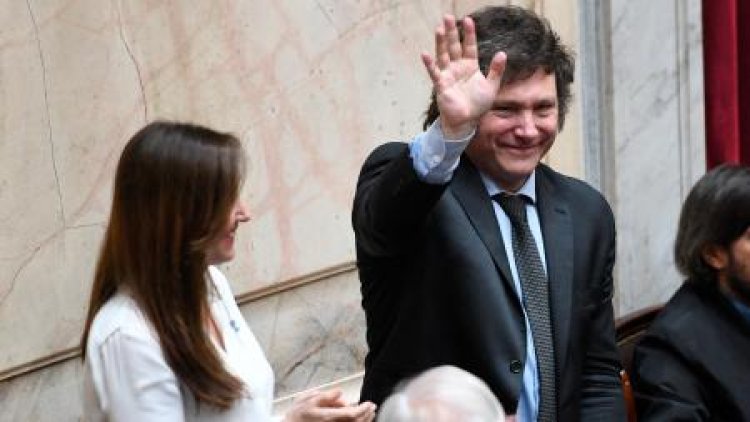 La Asamblea Legislativa proclamó a la fórmula presidencial Milei-Villarruel