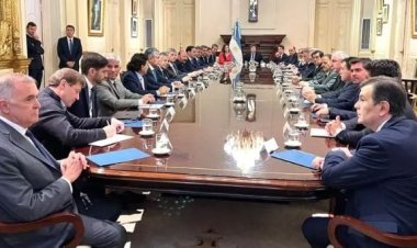 Orrego con Milei: la obra pública, retenciones y ganancias fueron los planteos