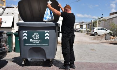 Rawson avanza en la contenerización de Villa Krause