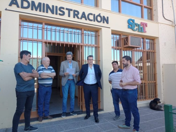 Apoyo minero a los Chacareros Temporarios de Rawson