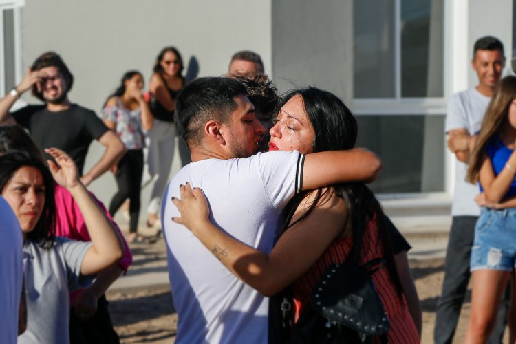 Entregaron 166 viviendas del barrio “El Laurel”, en Rawson