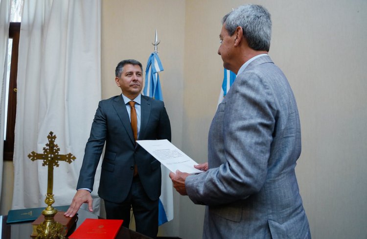 Espósito juró como Juez de Faltas de la Provincia de San Juan