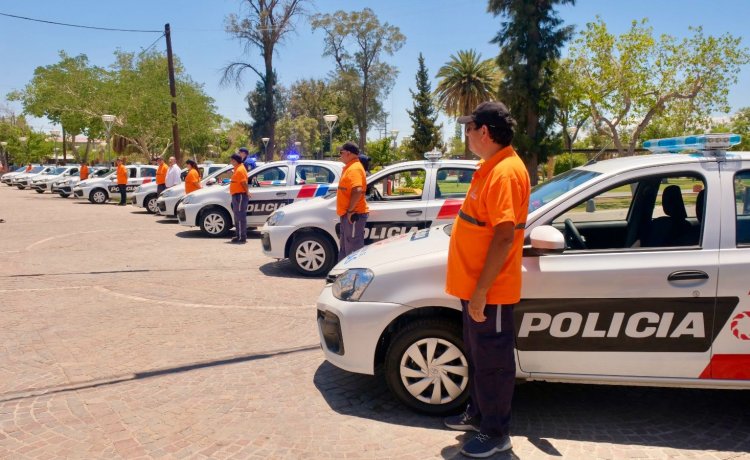 La Policía Comunal de Chimbas suma movilidades 0 KM a su flota