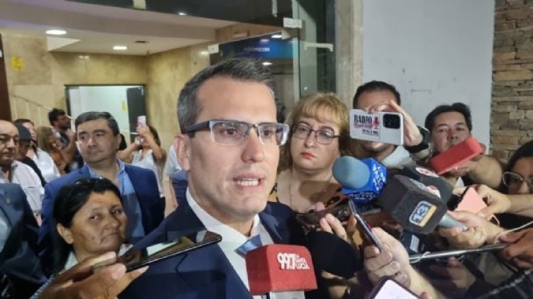 Munisaga en su asunción se mostró con un firme mensaje