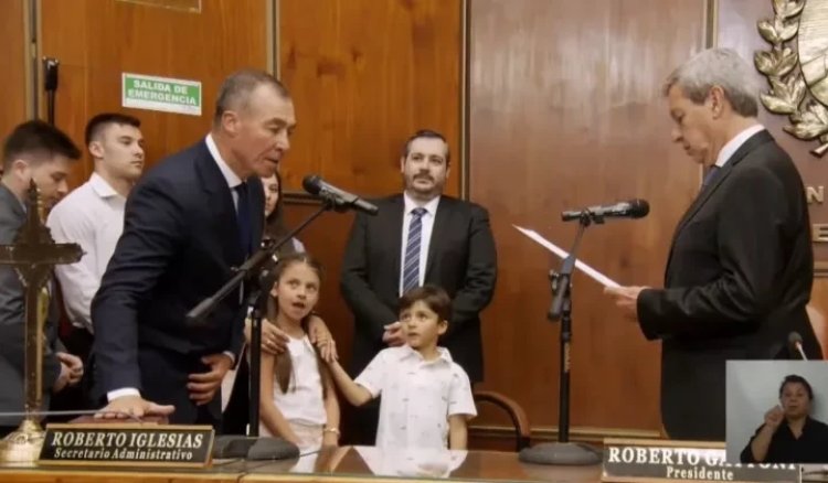 Fabián Martín juró como vicegobernador de San Juan