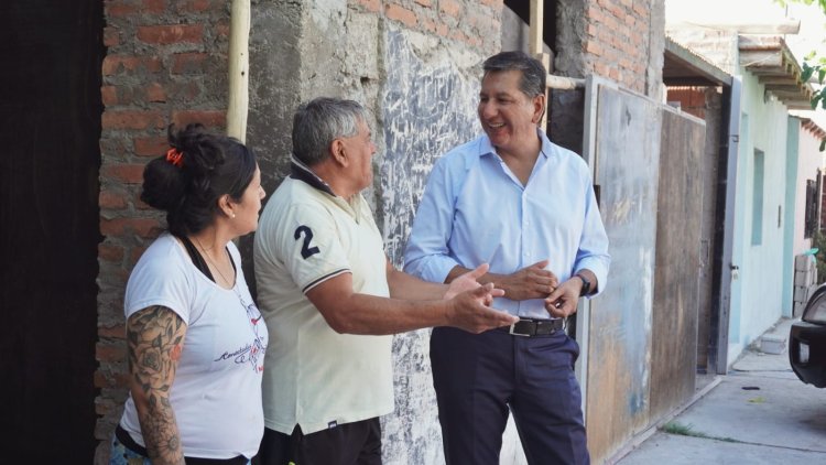 Pocito: Recuperan el espacio de la ex vía del ferrocarril entre calle 5 y 6