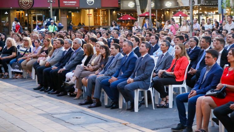 Orrego participó en la misa de Acción de Gracias por la Navidad