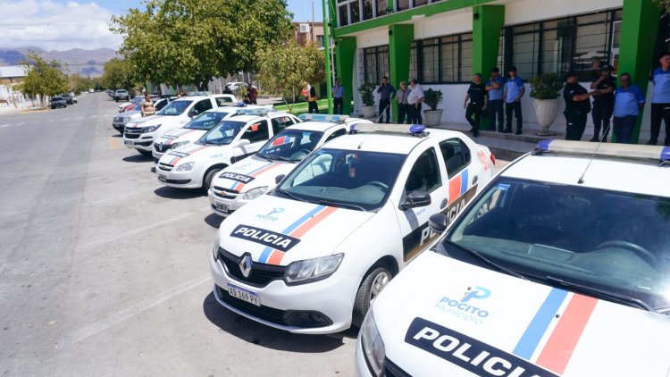 El Municipio de Pocito recuperó 9 móviles policiales