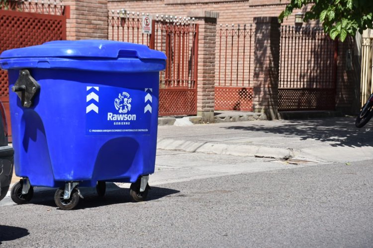 Rawson avanza en la contenerización de Villa Krause