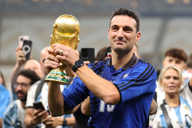 Scaloni será el DT de la Selección Argentina en la Copa América 2024