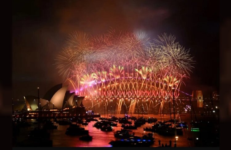 Los festejos de los primeros países que recibieron al 2024