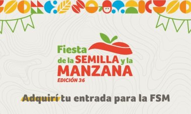 Fiesta Provincial de la Semilla y la Manzana: no te quedes sin tu entrada