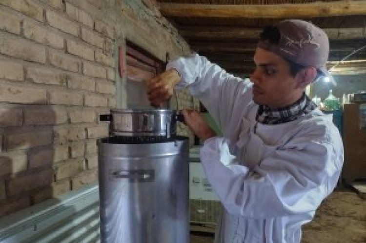 El Programa Apícola tuvo su primera cosecha de miel en una Comunidad Originaria