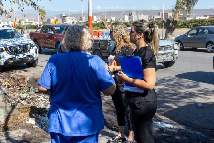 Rivadavia brindó asistencia a familias afectadas por la explosión de garrafas