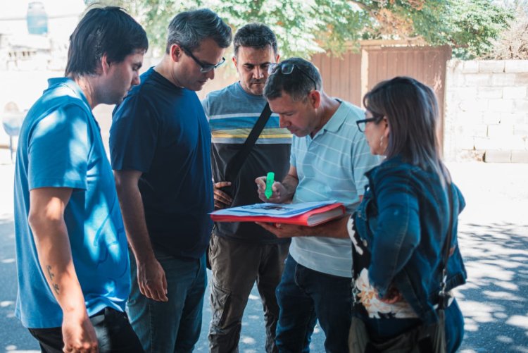 Inicia la semana con operativos de limpieza y mantenimiento de espacios verdes en Rawson