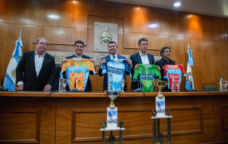 Orrego presentó el Grand Prix de ciclismo