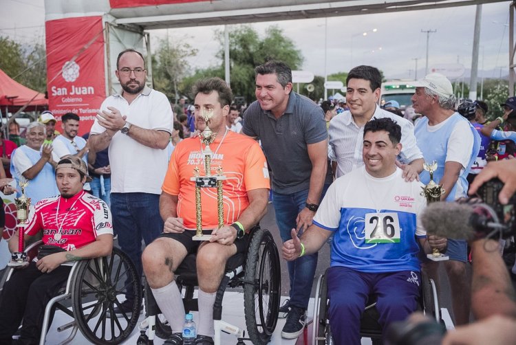Mas de 110 ciclistas disputaron el Grand Prix inclusivo