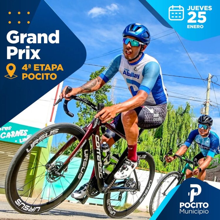 Este jueves Pocito será el escenario de la Etapa 4 del Grand Prix