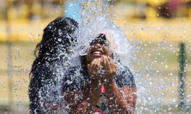 Martes agobiante  y una humedad del 80%