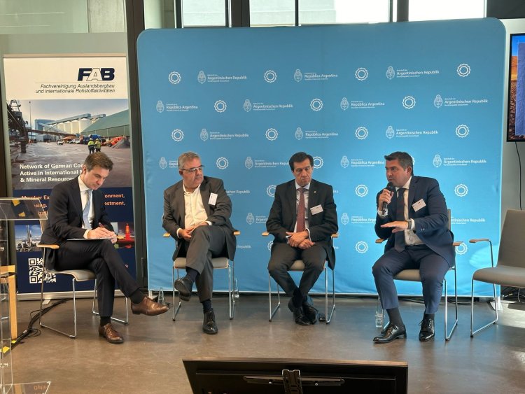 Alemania y Bruselas en la agenda minera sanjuanina por la Unión Europea