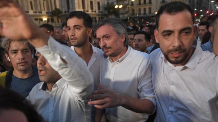 Diputados salieron a las inmediaciones del Congreso por los incidentes