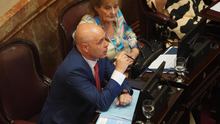 Abdala no descartó que el Senado proponga cambios para aprobar la ley "Bases"