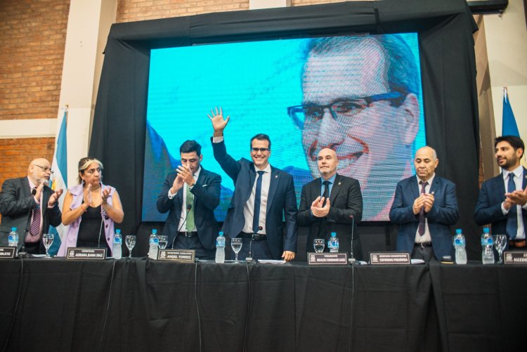 Apertura de Sesiones Ordinarias :Munisaga anunció un ambicioso plan de mejoras para el departamento