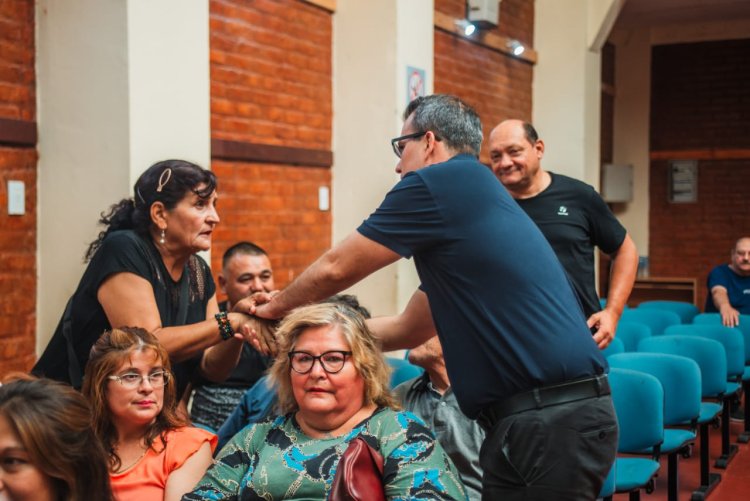 Rawson avanza en una agenda de trabajo junto a instituciones intermedias