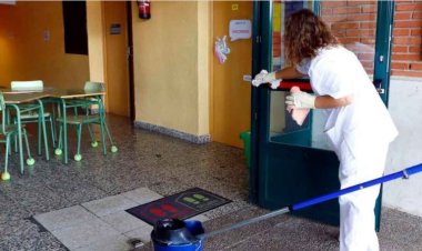 Educación estableció el cronograma de entrega de kits de limpieza