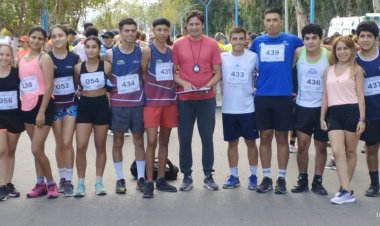 Atletas de Pocito participaron de la Maratón del Día de la Mujer en Albardón