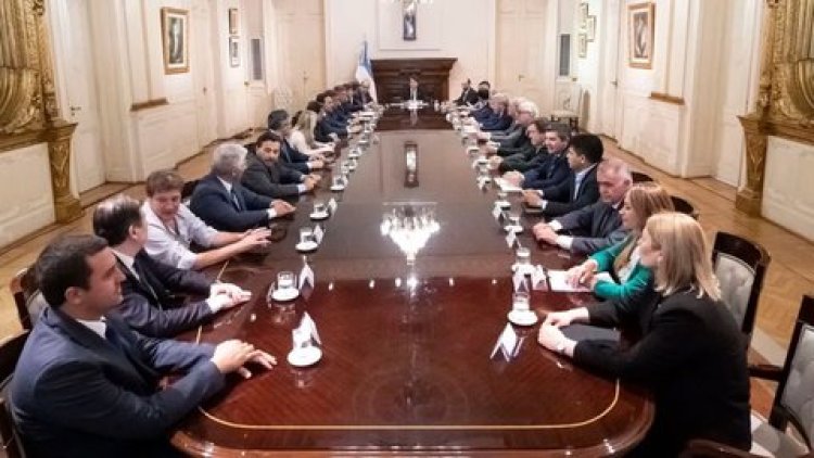 Orrego luego de la reunión con el Gobierno de Milei: "Fue muy fructífera"