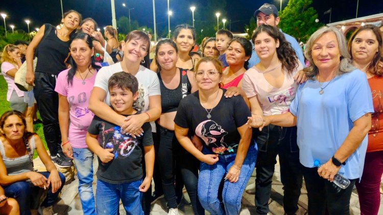 Gran convocatoria en el cierre de las actividades por el mes de la mujer en Chimbas